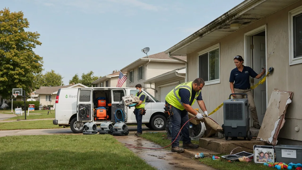 Water Damage Restoration in Tigerton, WI near me